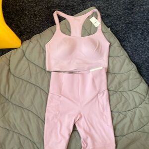 Offline by Aerie Bra and Biker Shorts Set